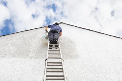 Peinture extérieure à Cornas — façades et ravalement